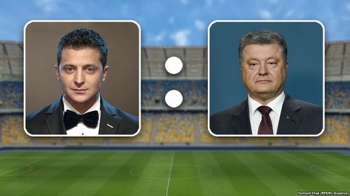 Порошенкогийн гол өрсөлдөгч халз мэтгэлцээндээ ирсэнгүй